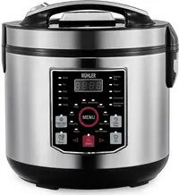 Multicooker Muhler - MLC-5020, 930W, 20 programe, argintiu/negru