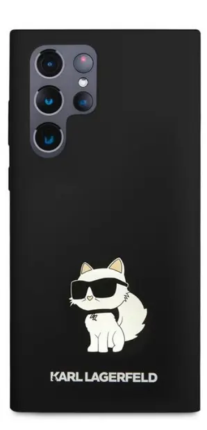 Husă Karl Lagerfeld - Choupette NFT, Galaxy S23 Ultra, negru