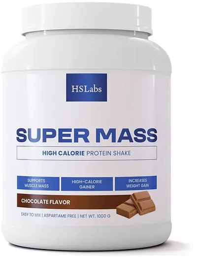 Super Mass, ciocolată, 1000 g, HS Labs
