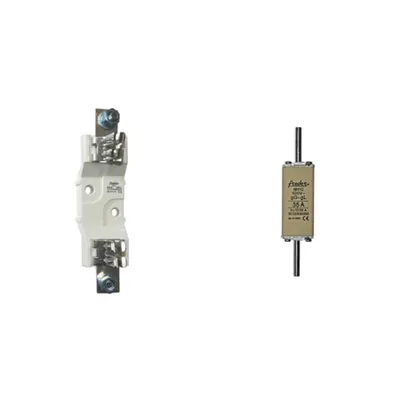 Pachet Soclu MPR NO 1 (250A, 690V) + Sigurante MPR NH GG/GL NO1C (100A) - Protectie Eficienta