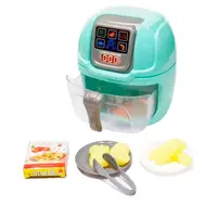 Aparat de gatit multifunctional cu lumini pentru copii Ntoys Air Fryer Green