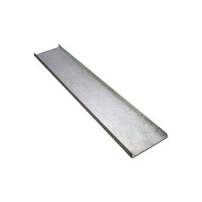 Capac pentru jgheam metalic 100x15x0,75 mm