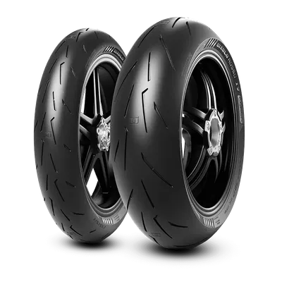 Pirelli - DIABLO ROSSO IV CORSA - 190 55-17 [75W] [spate] Latime 190 Inaltime 55 Janta 17