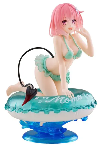 Statuetă Taito Animation: To Love-Ru Darkness - Aqua Float Girls Darkness Momo, 10 cm