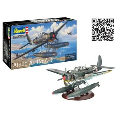 Aeromodel arado ar196a3 seaplane