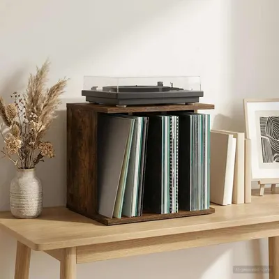 vidaXL Depozitare Vinil Stejar fumuriu 42 x 33 x 36 cm Lemn prelucrat