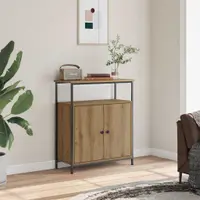 vidaXL Servantă, stejar artizanal, 70x30x80 cm, lemn prelucrat
