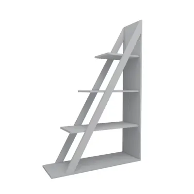 Biblioteca ARVEN, alb, 100x29,5x150 cm