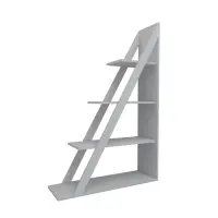 Biblioteca ARVEN, alb, 100x29,5x150 cm