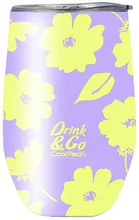 Ceaşcă de cafea Cool Pack - Flores Lila, 500 ml