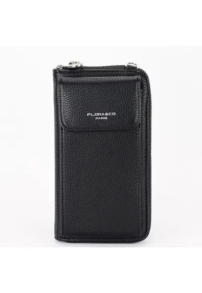 Portofel si port telefon negru H6016 07 18079 - Negru