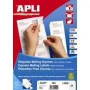 Etichete autoadezive Apli, 21/A4, 2100 buc