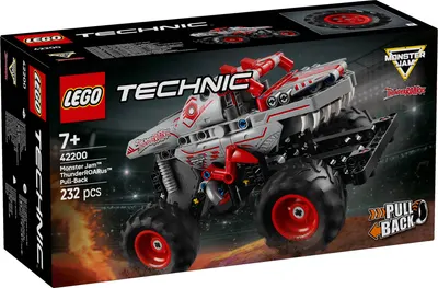 LEGO® Technic - Monster Jam ThunderROARus cu motor cu arc (42200)
