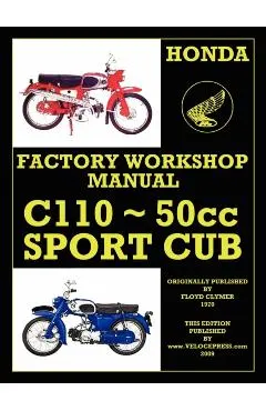 Honda Motorcycles Workshop Manual C110 1962-1969