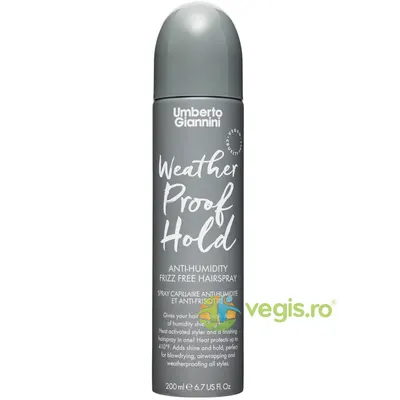 Fixativ Rezistent la Umiditate cu Efect Anti-Frizz Weather Proof Hold 200ml