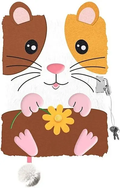 Jurnal secret de pluș St. Majewski My Little Friend - Cobai