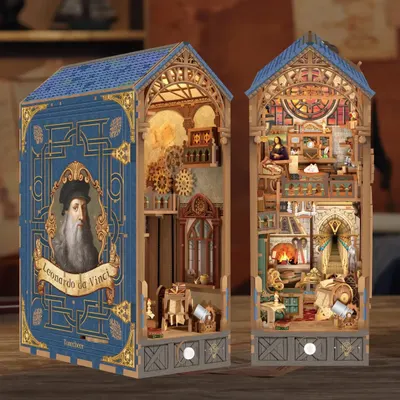 Book Nook 387 piese - Leonardo da Vinci