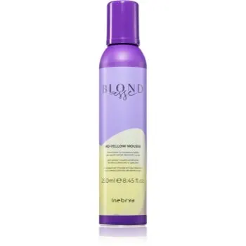Inebrya BLONDesse No-Yellow Mousse balsam spumă neutralizeaza tonurile de galben
