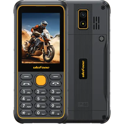 Telefon cu butoane Ulefone Armor Mini 4, 4G, Dual SIM, IP68 IP69K, Black