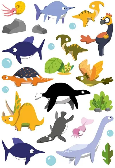 Set 150 de stickere decorative