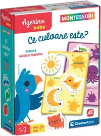 Set educațional Clementoni Agerino - Ce culoare este