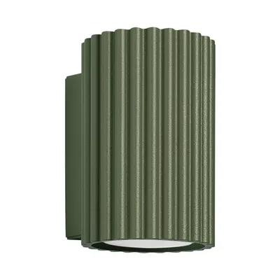 Aplică de perete verde Gleam – Sollux