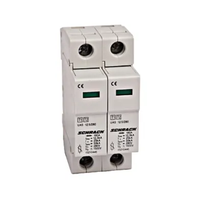 Descărcător complet T1+T2/BC 2+0, 12,5 kA/280V - Seria UAS