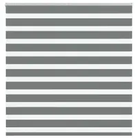 Gossi jaluzea tip zebra gri inchis latime tesatura 140,9 cm poliester