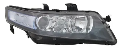 Far dreapta (H1, reglaj electric, fundal negru insertii crom, fundal transparent) HONDA ACCORD 2005-2008