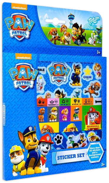 Set stickere Totum Paw Patrol - Paw Patrol