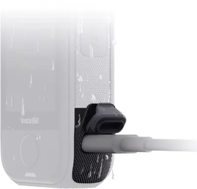 Accesoriu Insta360 - X4 Air All-Weather USB Charging Cover, negru