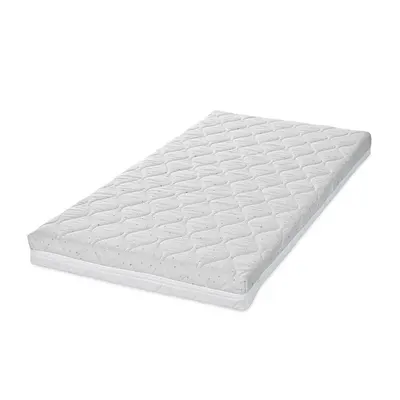 Saltea spuma si cocos Lorelli Havana 60 x 120 x 10 cm Grey Sky
