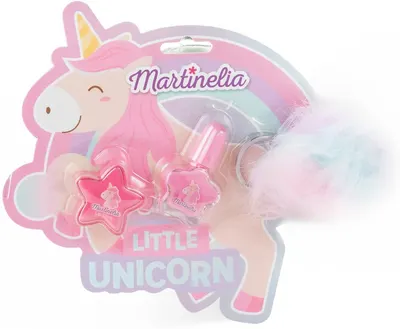 Set cosmetice pentru copii Martinelia - Little Unicorn, 3 piese