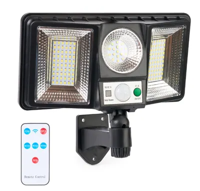 Proiector Solar GD 2202 cu senzor de miscare LED Integrat putere 50 W