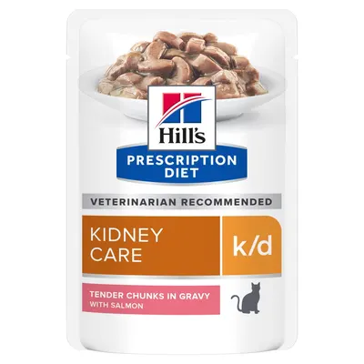 Hills Pd Feline K/d Salmon 12x85 G (plicuri)