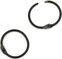 Inelul albumului Em Art - Blocabil, 3 cm, negru(4 buc)