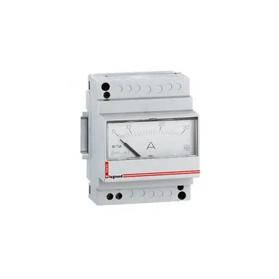Ammeter analogue Lexic - conexiune directa - fixing on rail