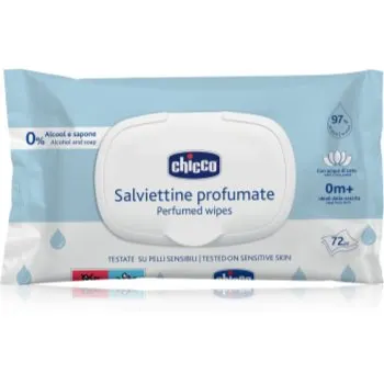 Chicco Perfumed Wipes 0m+ șervețele umede pentru copii discret parfumat