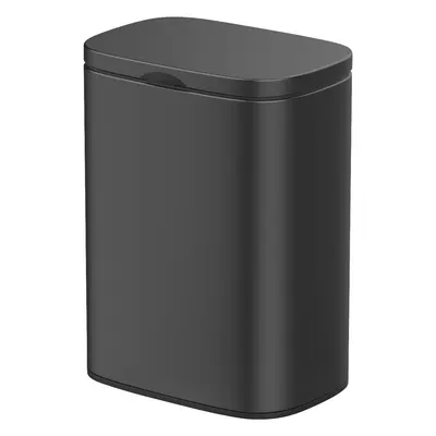 Coș de gunoi din inox Wenko Sare, negru