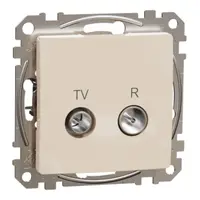 Sedna Design, Priza TV R intermediara 10dB, bej