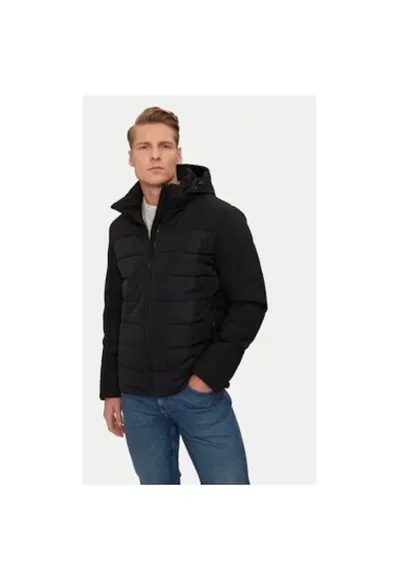 Geaca barbati - 304332562 - Poliester - Negru - Negru