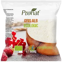 Gris Alb Ecologic/Bio 600g