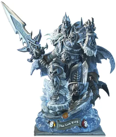 Statueta HEX Collectibles: Hearthstone - The Lich King, 48 cm