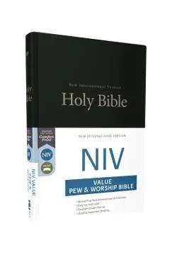 NIV, Value Pew and Worship Bible, Hardcover, Black