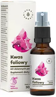 Acid folic Spray oral, 30 ml, Aura Herbals