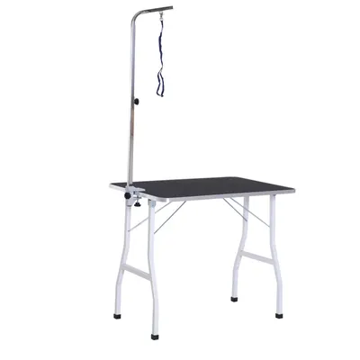 PawHut Masă pentru Toaletat și Tuns Câini sau Pisici Pliabilă, 91.5x61.5x77cm