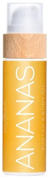 Cocosolis Suntan & Body Ulei bio pentru bronzare rapidă Ananas, 110 ml