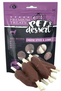 Pet s Desert Dog Cheese StickLamb 80g LSL-03
