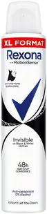 Rexona Spray deodorant Invisible Black & White, 200 ml