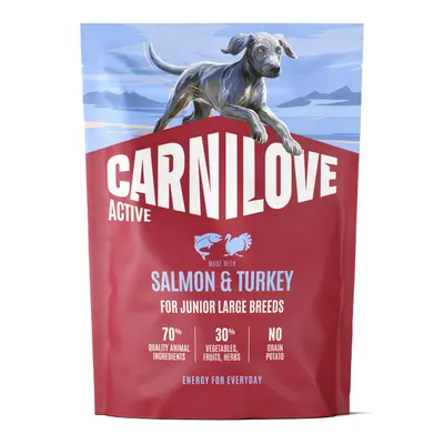 Carnilove Active Dog Dry Salmon & Turkey Junior Large Breeds 1,5 kg